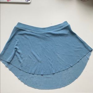 Light Blue Bullet Pointe Skirt